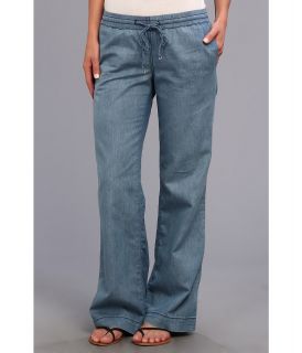 KUT from the Kloth Drawstring Tencel Wide Leg in Zeal Medium Denim Womens Jeans (Blue)