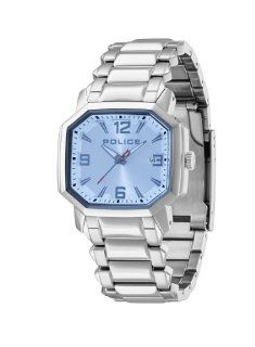 Police Men's PL 13402MS/04MB Meduse Stainless Steel Blue Sunray Watch: Watches