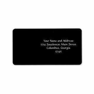 Flag of Kenya Africa Address Label