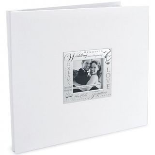 Expressions Scrapbook Album, 12x12in   White Wedding