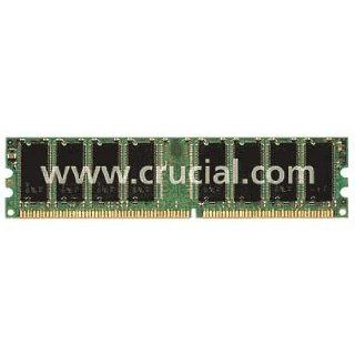 Crucial Technology 512MB 184 Pin PC2100 266Mhz DIMM DDR RAM: Electronics