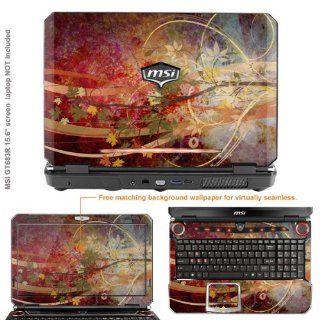 Protective Decal Skin Sticker for MSI GT683R GT683DXR with 15.6 in Screen case cover GT683R 182: Electronics