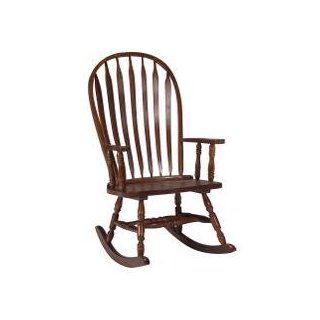 Solid Wood Rocker in Cherry   R06 180   Rocking Chairs