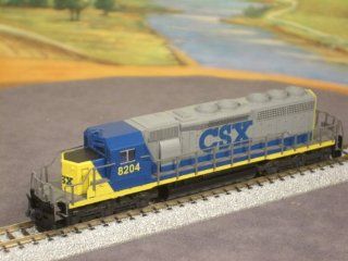 KATO N 176 4806: EMD SD40 2 Locomotive Early CSX #8204 (N Scale): Toys & Games