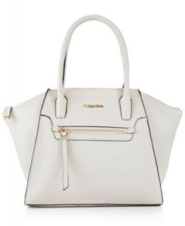 Calvin Klein Large Leather Tote   Handbags & Accessories