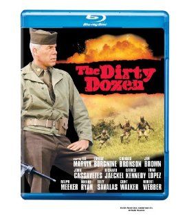 The Dirty Dozen [Blu ray]: Lee Marvin, Ernest Borgnine, Charles Bronson, Jim Brown, John Cassavetes, Robert Aldrich: Movies & TV