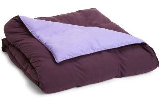 All Season Down Alternative Twin/Twin XL Reversible Comforter, Plum/Lilac   Comforter Sets