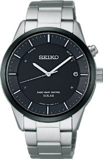 SEIKO Spirit Smart Men Solar Radio Wave Control Watch SBTM175 (Japan Import): Watches
