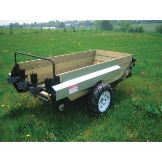 Farm-Tuff Manure Spreader — 1800-Lb., 40-Bushel Capacity, Model# MS-4000G  Ag Spreaders