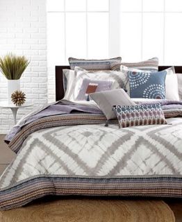 CLOSEOUT! Echo Tribal Blocks Full/Queen Duvet Cover Set   Bedding Collections   Bed & Bath