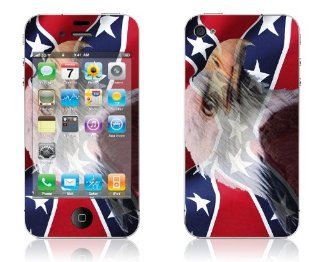 Confederation of Eagles   iPhone 4/4S Protective Skin Decal Sticker: Cell Phones & Accessories