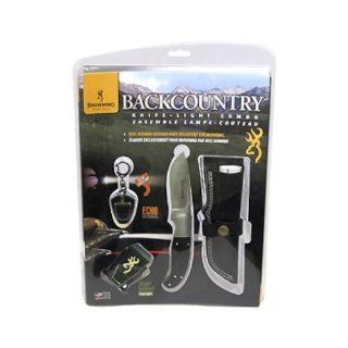 Browning Backcountry Combo Light  Tactical Fixed Blade Knives  Sports & Outdoors