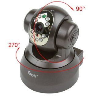 Easyn F M166 CMOS 300,000 Pixel WIFI Wireless IP Camera Webcam Cam Baby Monitor Audio, 9 LED Auto IR 8M Night vision: Computers & Accessories