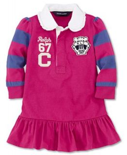 Ralph Lauren Baby Girls Dress, Baby Girls Rugby Dress   Kids