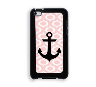 Anchor Baby Pink Ikat Hipster iPod Touch 4 Case   Fits ipod 4/4G: Cell Phones & Accessories