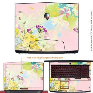Matte Protective Decal Skin Sticker (Matte finish) for Alienware M17X with 17.3in Screen (view IDENTIFY image for correct model) case cover Matte_09 M17X 158: Computers & Accessories