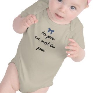 baby pee poo tshirt