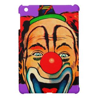Vintage Crazy Clown iPad Mini Covers