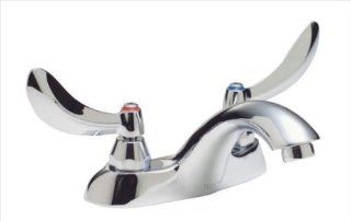 Delta Faucet 21C154 21T Two Handle Centerset Lavatory Faucet with Less Pop Up, Chrome   Touch On Bathroom Sink Faucets  