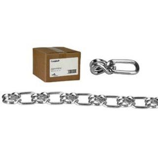 ASC MC1202042 Low Carbon Steel Lock Link Single Loop Chain, Galvanized, #2 Trade, 0.09" Diameter x 200' Length, 155 lbs Working Load Limit: Industrial & Scientific