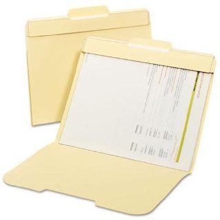 Globe Weis Secure Manila File Folders, Letter Size, 1/3 Cut Tabs, 50 Count (153L P50) : Office Products
