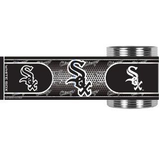 MLB Chicago White Sox Metallic Can Holder, Stainless Steel : Sports Fan Cold Beverage Koozies : Sports & Outdoors