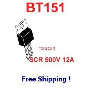 10pcs. of BT151 500R BT151 SCR 500V 12A Philips/NXP   Free Shipping: Electronics