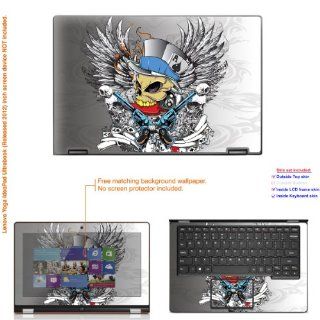Decalrus   Matte Decal Skin Sticker for LENOVO IdeaPad Yoga 11 11S Ultrabooks with 11.6" screen (IMPORTANT NOTE compare your laptop to "IDENTIFY" image on this listing for correct model) case cover Mat_yoga1111 148 Computers & Accessor