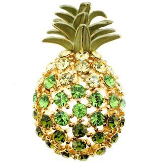 Olivine Pineapple Pin Brooch Brooches And Pins Jewelry