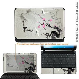 Protective Decal Skin Sticker for HP Mini 210 3080NR 210 3050NR 210 3040NR 10.1" screen series case cover HPmini210_3050 145: Electronics