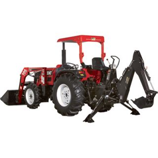NorTrac 40XT 40 HP 4WD Tractor with Loader & Backhoe — with Turf Tires  40 HP Tractors