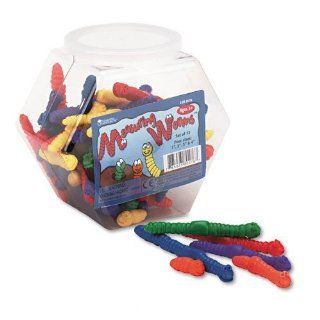 Learning Resources : Measuring Worms, Math Manipulatives, For Grades Pre K and Up  :  Sold as 2 Packs of   72   /   Total of 144 Each : Everything Else