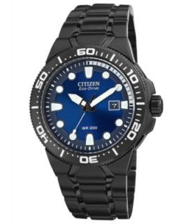 Citizen Mens Eco Drive Scuba Fin Orange and Black Rubber Strap Watch 46mm BN0097 11E   Watches   Jewelry & Watches