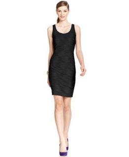 NY Collection Sleeveless Textured Bodycon Dress   Dresses   Women