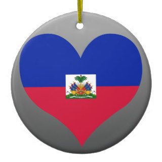 Buy Haiti Flag Ornaments