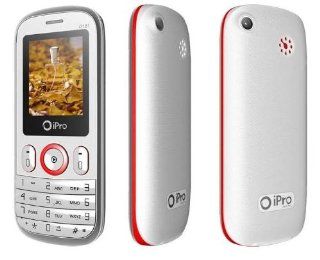 DUAL SIM QUAD BAND MP3 MP4 UNLOCKED GSM CELL PHONE i3181 WHITE: Cell Phones & Accessories