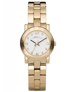 Marc by Marc Jacobs Watch, Womens Mini Amy Gold Tone Stainless Steel Bracelet 26mm MBM3057   Watches   Jewelry & Watches