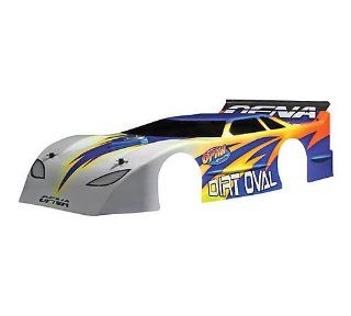 OFNA Racing 1/8 Nitro Dirt Oval Late Model Body, Clear: Toys & Games