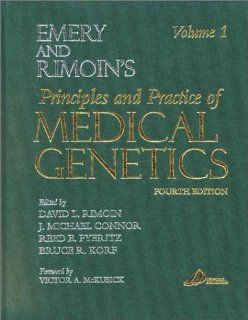 Emery and Rimoin's Principles and Practice of Medical Genetics: 3 Volume Set, 4e: 9780443064340: Medicine & Health Science Books @