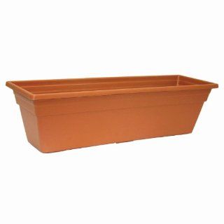 Garden Odyssey PLYFP127 24TC Window Box Planter, Terracotta, 24 Inch Length (Discontinued by Manufacturer) : Plant Window Boxes : Patio, Lawn & Garden
