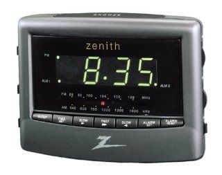 Zenith Z124B Dual Alarm Clock Radio (Discontinued by Manufacturer): Electronics