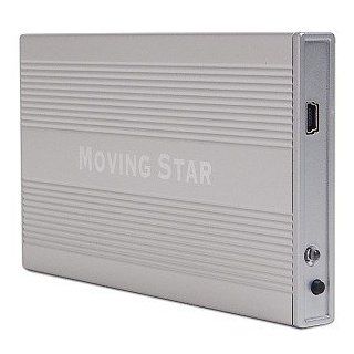 Moving Star 2.5'' USB 2.0 Aluminum External SATA HDD Case: Computers & Accessories