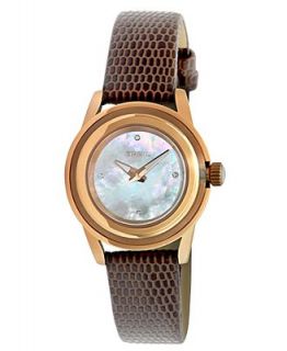 Breil Watch, Womens Orchestra Brown Lizard Leather Strap TW0998   Watches   Jewelry & Watches