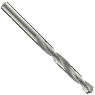 Precision Twist D33F Solid Carbide Short Length Drill Bit, Uncoated (Bright) Finish, Round Shank, Spiral Flute, 118 Degree Point Angle, 1/8": Industrial & Scientific