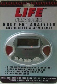 Life Tracker. Body Fat Analyzer Digital Alarm Clock: Health & Personal Care