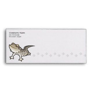 Cartoon Bearded Dragon / Rankin Dragon Envelope