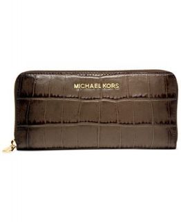 MICHAEL Michael Kors Jet Set Zip Around Continental Wallet   Handbags & Accessories