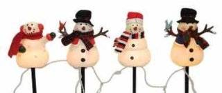  Celebrations Lighting s R24GV113 Dressed Snowman Driveway Markers: Patio, Lawn & Garden