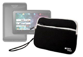 DURAGADGET Black Stretchy Neoprene Water Resistant Zip Bag For Visual Land Prestige 7L 7" Tablet ME107L8GBBLK with 8GB Memory & Visual Land Connect 7" Tablet VL 879 8GB TC 007 BLK with 8GB Memory Computers & Accessories