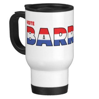 Vote Barrett 2010 Elections Red White and Blue Coffee Mug